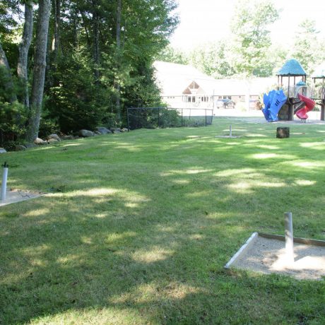 horseshoes and playground